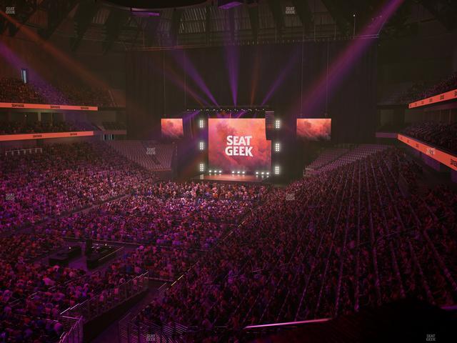 Dickies Arena - Section Loge 4 C Seat View