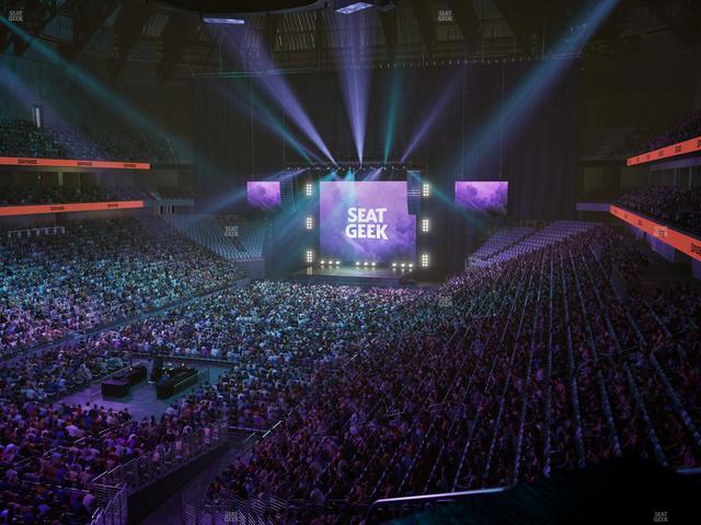 Dickies Arena - Section Loge 4 C Seat View