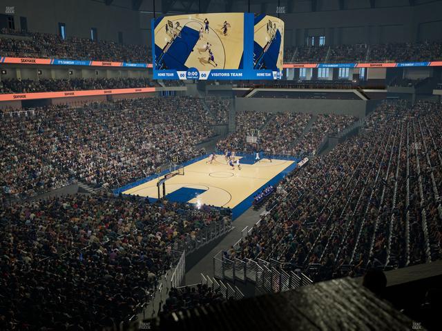 Dickies Arena - Section Loge 4 D Seat View Dickies Arena - Section Loge 4 D Seat View