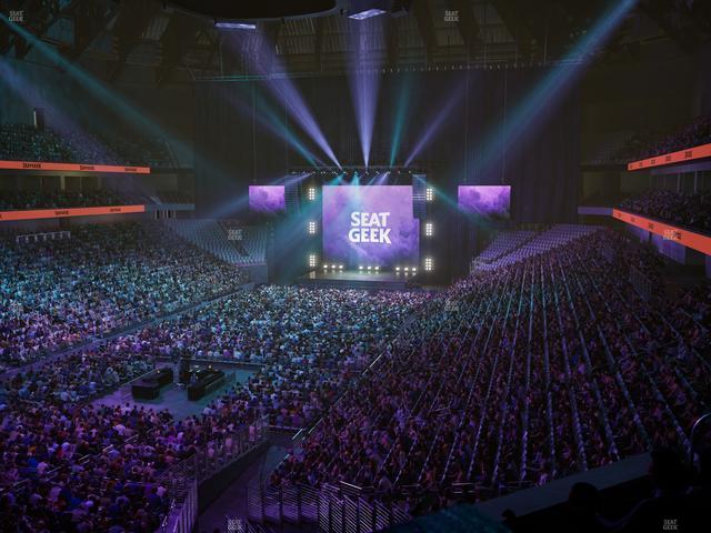 Dickies Arena - Section Loge 4 D Seat View