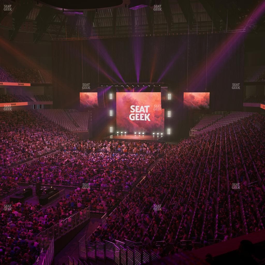 Dickies Arena - Section Loge 4 D Seat View