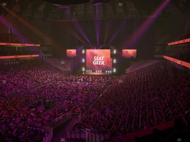 Dickies Arena - Section Loge 4 D Seat View