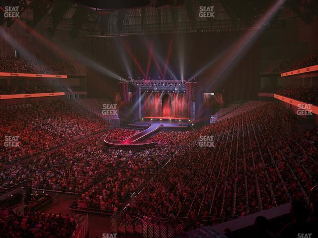 Dickies Arena - Section Loge 4 D Seat View