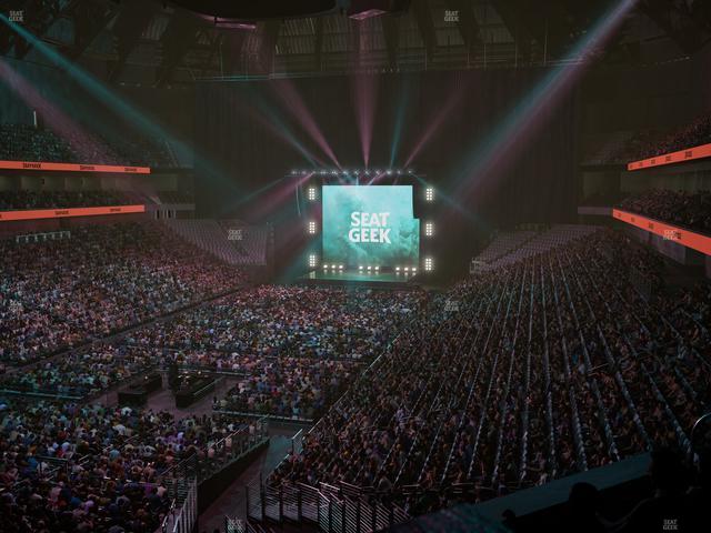 Dickies Arena - Section Loge 4 D Seat View