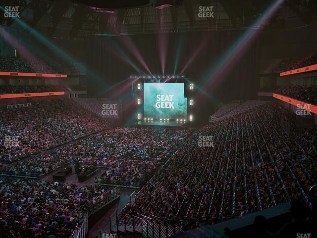 Dickies Arena - Section Loge 4 D Seat View