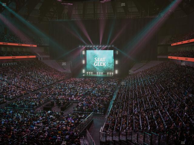 Dickies Arena - Section Loge 5 A Seat View