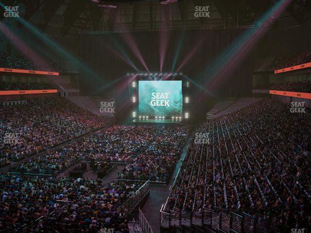 Dickies Arena - Section Loge 5 A Seat View