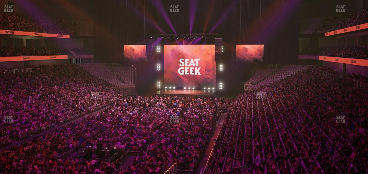 Dickies Arena - Section Loge 5 A Seat View