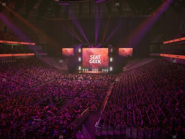 Dickies Arena - Section Loge 5 A Seat View