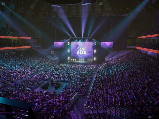 Dickies Arena - Section Loge 5 B Seat View