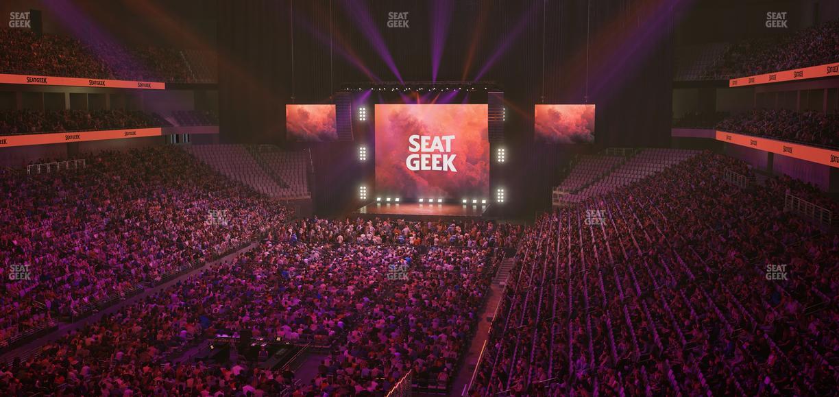 Dickies Arena - Section Loge 5 B Seat View