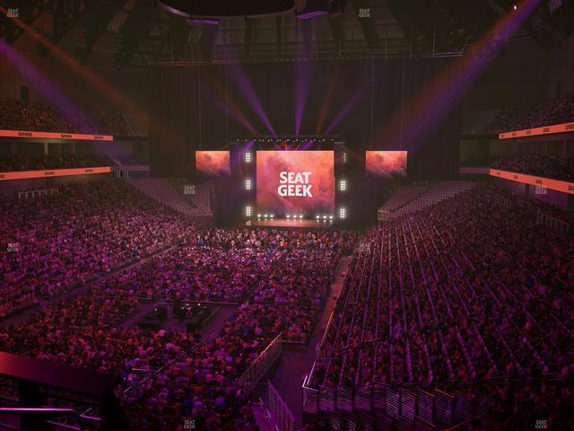 Dickies Arena - Section Loge 5 B Seat View