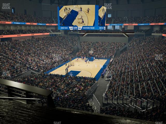Dickies Arena - Section Loge 5 B Seat View