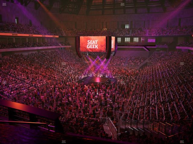 Dickies Arena - Section Loge 5 B Seat View