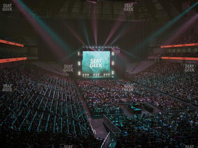 Dickies Arena - Section Loge 6 A Seat View