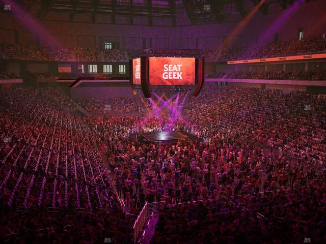 Dickies Arena - Section Loge 6 A Seat View