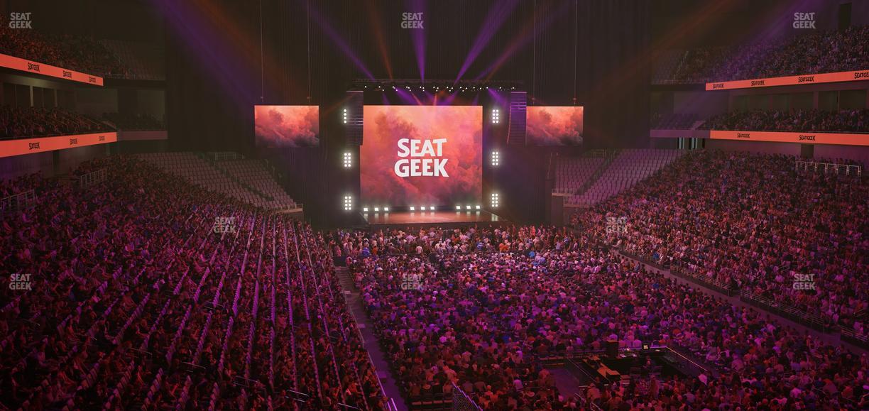 Dickies Arena - Section Loge 6 A Seat View