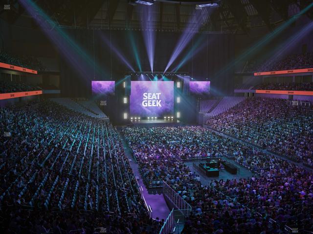 Dickies Arena - Section Loge 6 A Seat View