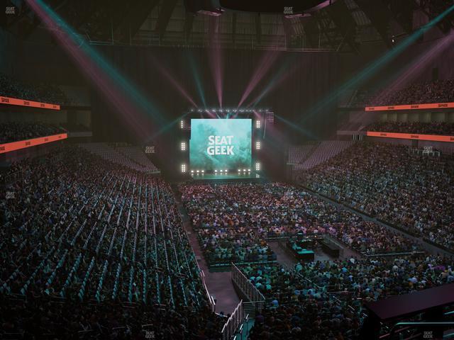 Dickies Arena - Section Loge 6 B Seat View