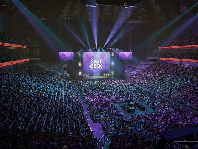 Dickies Arena - Section Loge 6 B Seat View