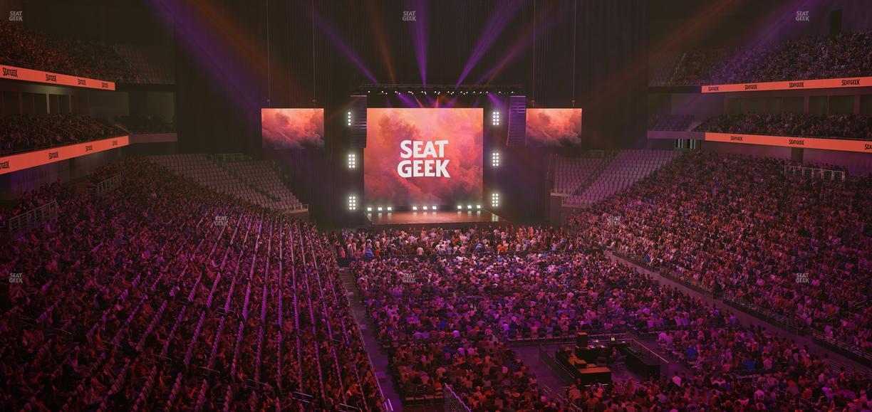 Dickies Arena - Section Loge 6 B Seat View