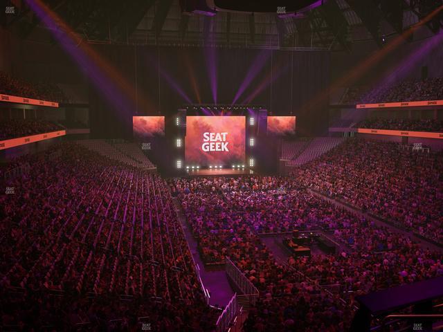 Dickies Arena - Section Loge 6 B Seat View