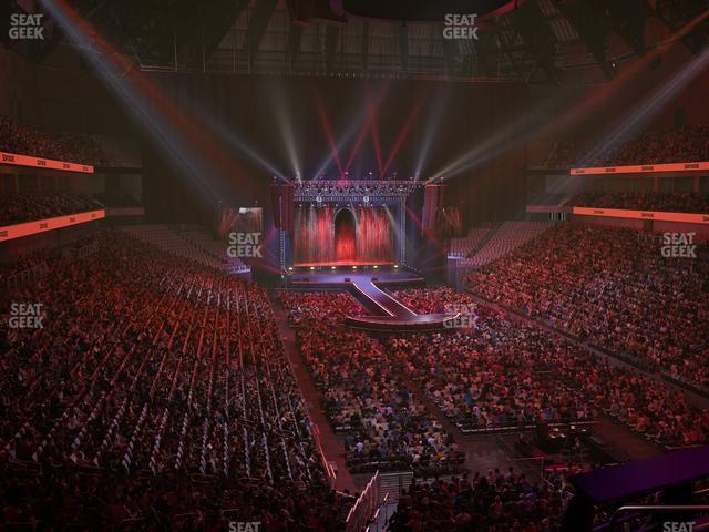 Dickies Arena - Section Loge 6 B Seat View