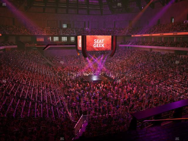 Dickies Arena - Section Loge 6 B Seat View