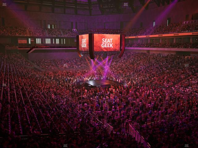Dickies Arena - Section Loge 7 A Seat View