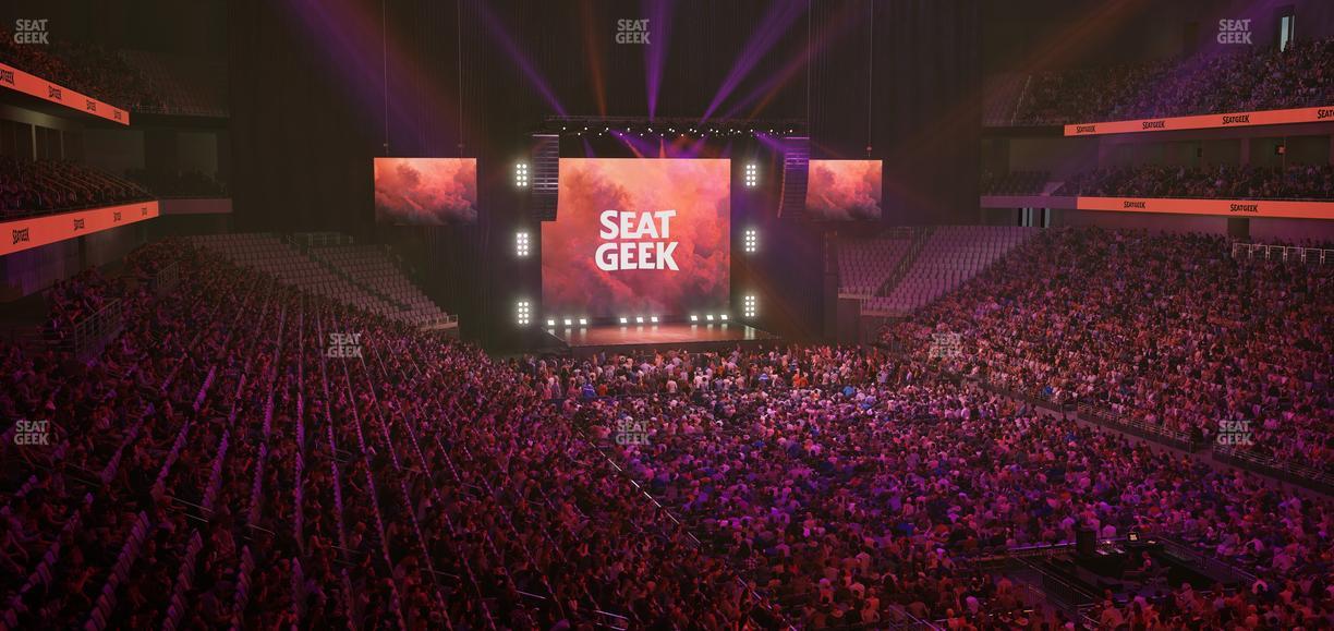 Dickies Arena - Section Loge 7 A Seat View