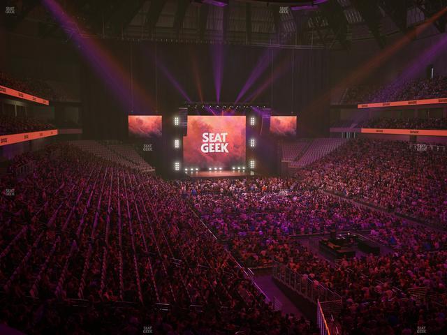 Dickies Arena - Section Loge 7 B Seat View