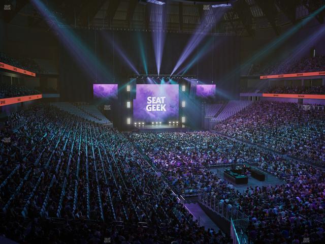 Dickies Arena - Section Loge 7 B Seat View