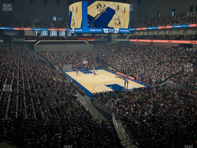 Dickies Arena - Section Loge 7 B Seat View