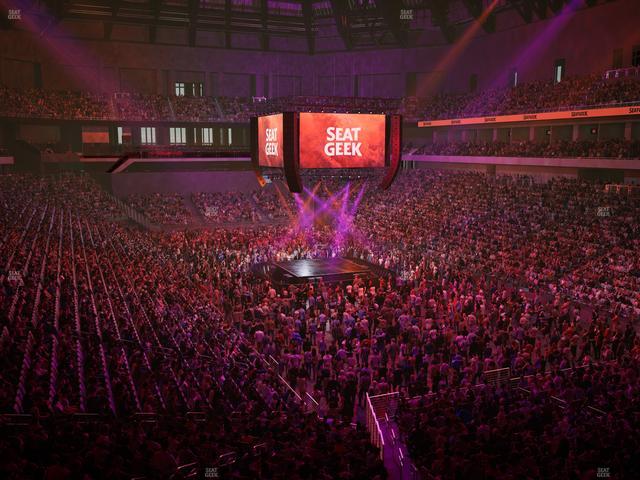 Dickies Arena - Section Loge 7 B Seat View