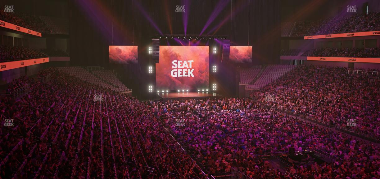 Dickies Arena - Section Loge 7 B Seat View