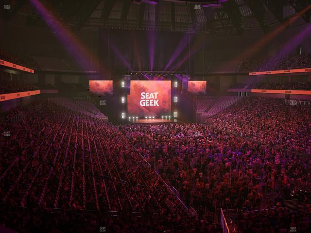 Dickies Arena - Section Loge 7 B Seat View
