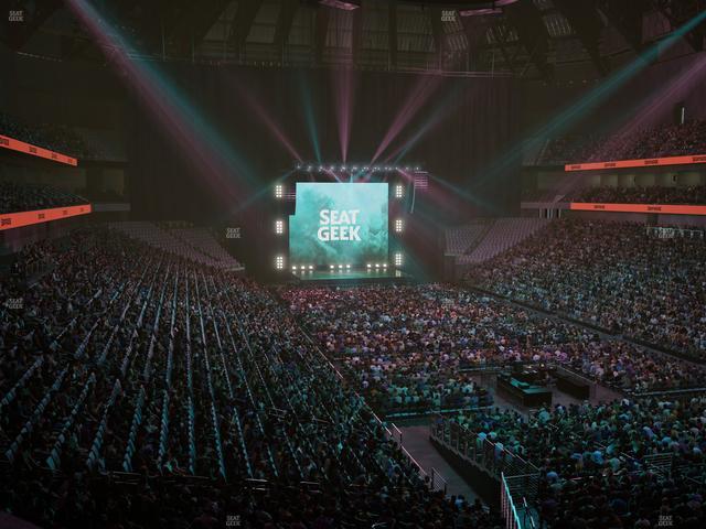 Dickies Arena - Section Loge 7 B Seat View