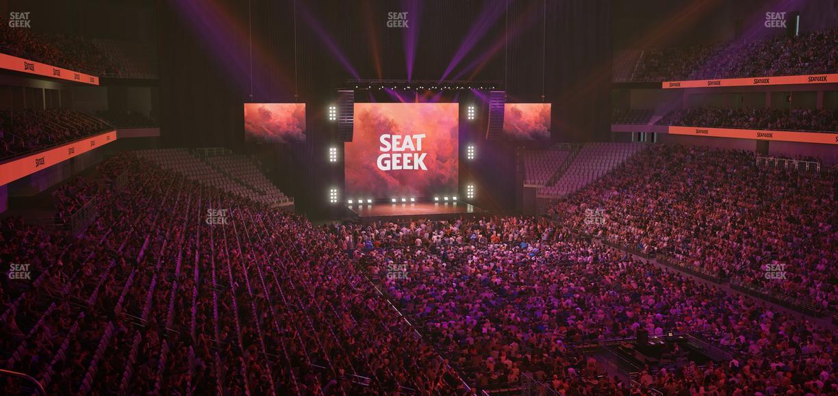 Dickies Arena - Section Loge 7 C Seat View