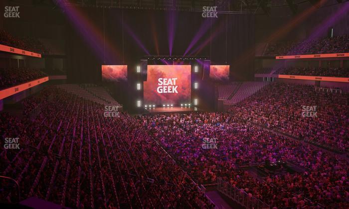 Dickies Arena - Section Loge 7 C Seat View