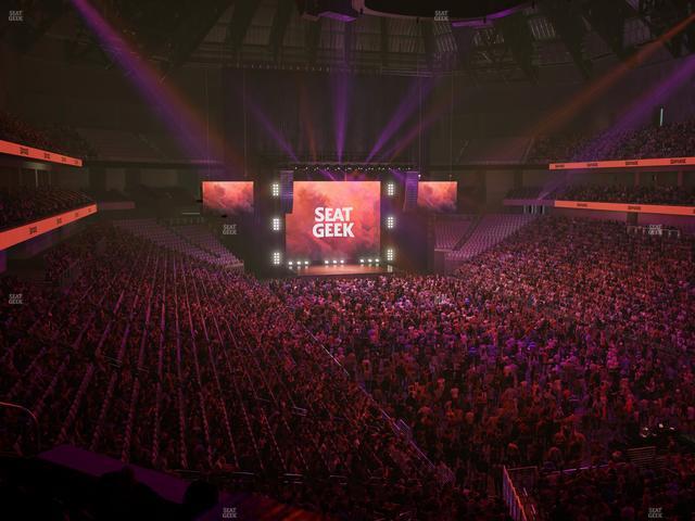 Dickies Arena - Section Loge 7 C Seat View