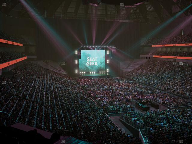 Dickies Arena - Section Loge 7 C Seat View