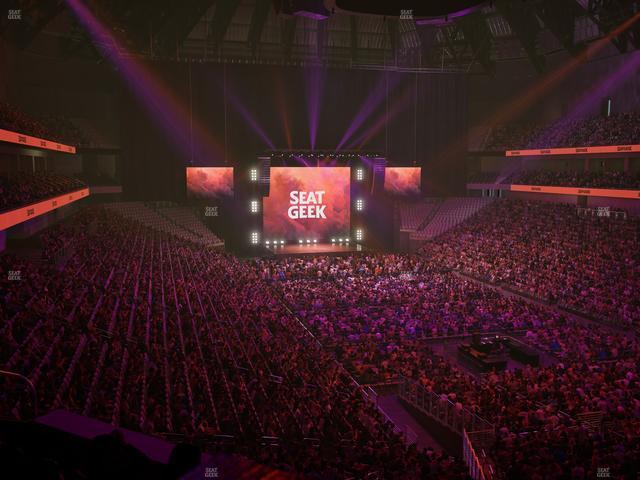 Dickies Arena - Section Loge 7 C Seat View