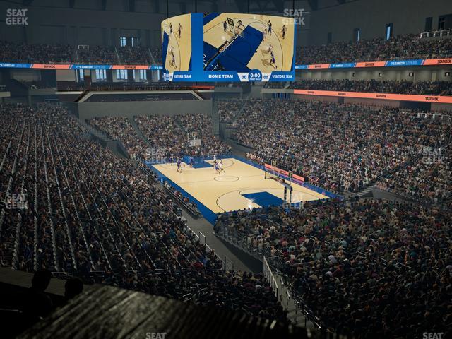 Dickies Arena - Section Loge 7 C Seat View