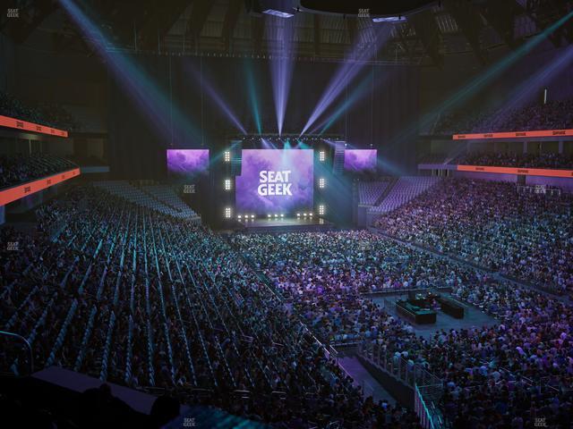 Dickies Arena - Section Loge 7 C Seat View