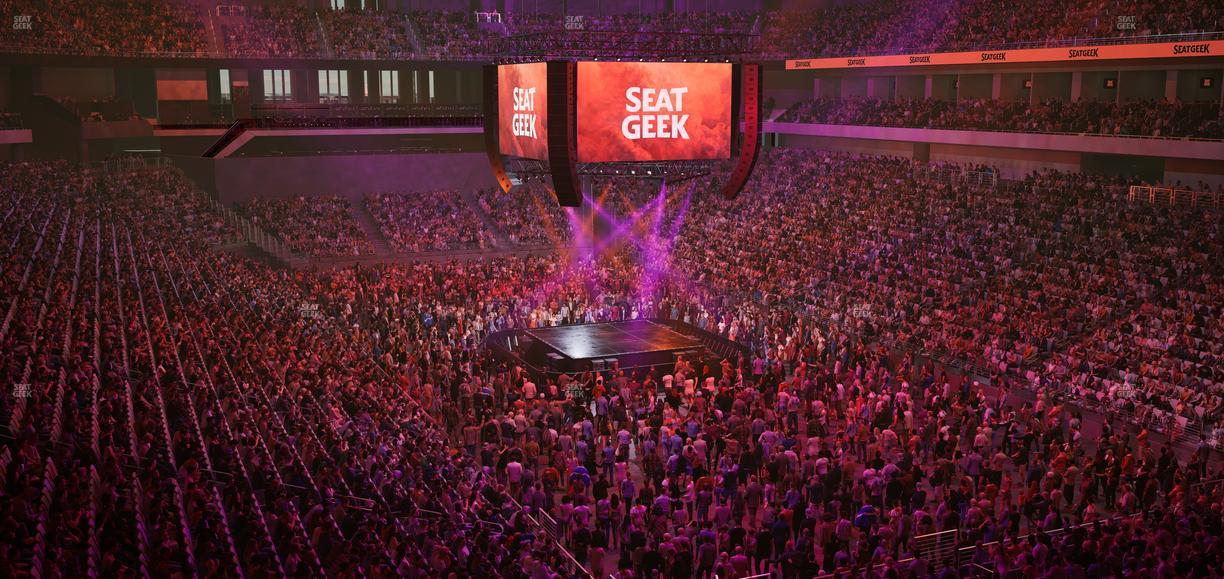 Dickies Arena - Section Loge 7 C Seat View