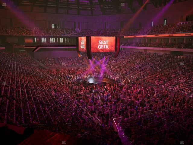 Dickies Arena - Section Loge 7 C Seat View