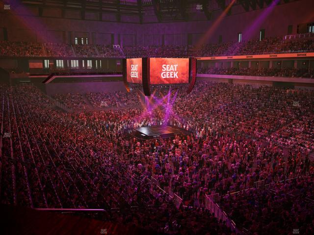 Dickies Arena - Section Loge 7 D Seat View