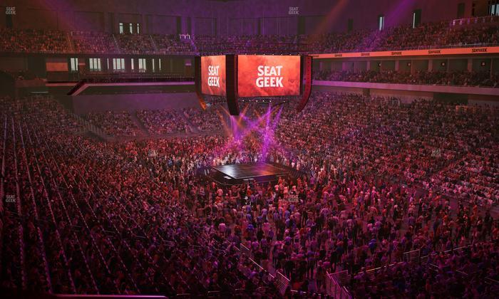 Dickies Arena - Section Loge 7 D Seat View