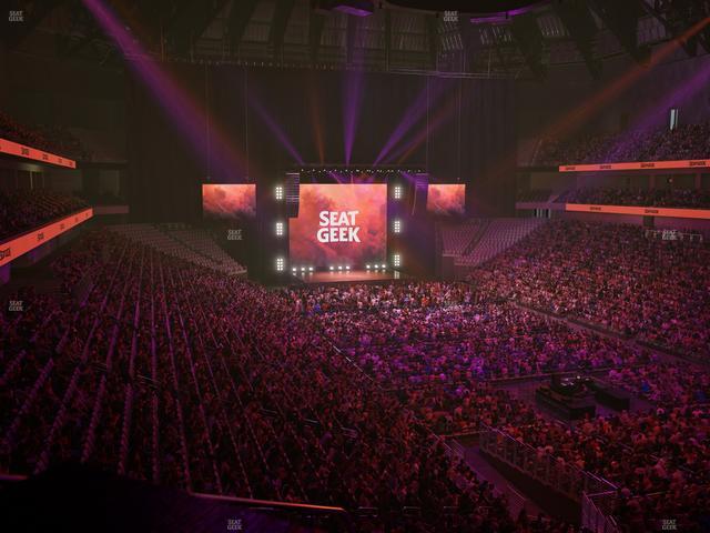 Dickies Arena - Section Loge 7 D Seat View