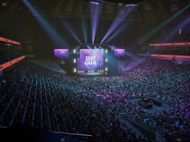 Dickies Arena - Section Loge 7 D Seat View